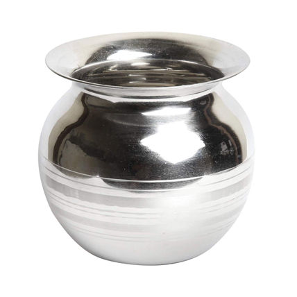 Steel Puja Lota Big